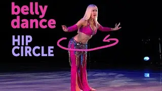Belly Dance How to: Hip Circle Move - Belly Dancing - with Neon