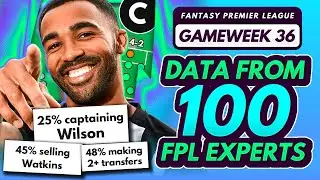 FPL GW36 EXPERT TRANSFER TRENDS, CHIPS & CAPTAINS! - 100 Experts Share Gameweek 36 Plans FPL 2022-23
