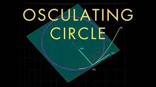 Example finding the osculating circle, Multivariable Calculus