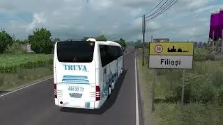 Euro Truck Simulator 2 Bus trip to Cluj-Napoca with MB Travego SE 17 SHD