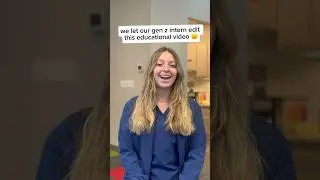 We let our gen z intern edit this 🙃#shortsfeed #trending #funny #dentist #genz