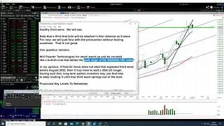 My Elliott Wave Analysis Palantir Stock 2021