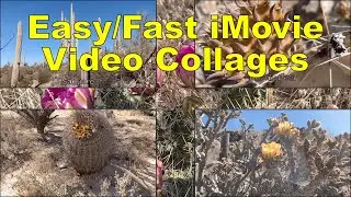 Easy/fast video collages - break iMovie's single Picture-in-picture limit!
