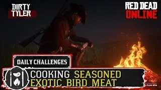 Cook Seasoned Exotic Bird Meat Pelican Locations Red Dead Online RDR2