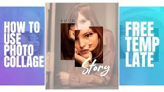 How to use Photo Collage template in photoshop | Photoshop tutorial