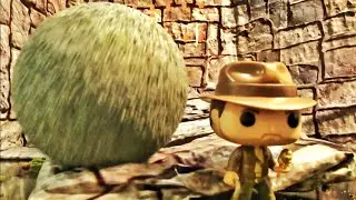 Live Action Indiana Jones Raiders of the Lost Ark Boulder Scene Funko Pop