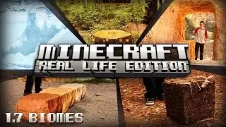 Minecraft Real Life Edition: New 1.7 Biomes! (VFX Short EP3)