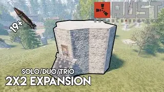 2x2 Expansion Bunker Base Design - Rust Console Edition