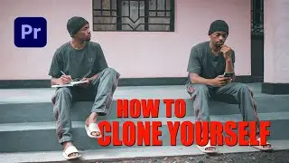 How to CLONE YOURSELF in Premiere Pro 2022