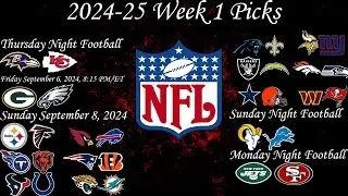 2024 NFL week 1 Picks