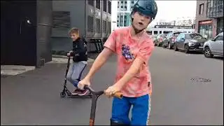 HOW TO: NOLLIE ON SCOOTER КАК СДЕЛАТЬ НОЛЛИ НА САМОКАТЕ