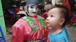 Ondel Ondel versus Bocil #ondelondel #ondelondelbetawi
