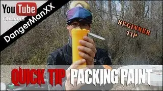 Quick Tip: Paintball for beginners - packing paint