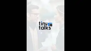 Tiny Talks logo design ✅