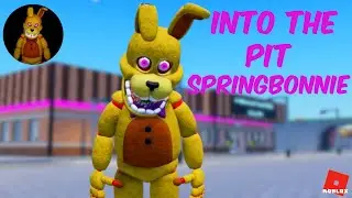 How To Get The Into The Pit Springbonnie Badge FNaF in The 80's