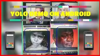 YOLO DEMO ON ANDROID MOBILE || FACE REACTION DETECTION ||  YOLO-V2