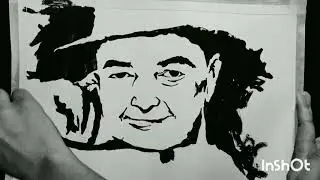 Sketch By Faiz Ahamad (Rishi Kapoor)