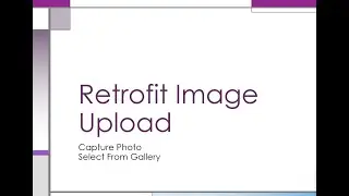 Retrofit Image Upload