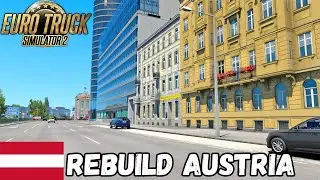 Euro Truck Simulator 2 1.44 | Рейс по перестроенной Австрии | Rebuild Austria