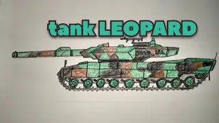 How to Draw | Tank Leopard