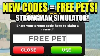 Strongman Simulator ⚡999.999.999⚡💬All New Codes💬 Free Pet#1