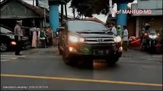 calon Wapres Prof. Mahfud di Ponpes Miftahul Ulum Banyuputih Kidul Lumajang