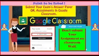 How to Submit Assignment in Google Classroom ? (not in classroom's wall ) ||Technical Followers ||