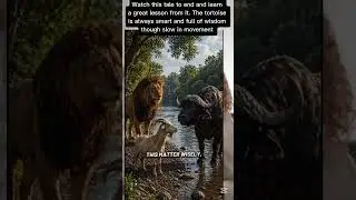 Watch this tale to the end and learn a great lesson from the tortoise judgement 