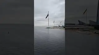 Лахта Центр, Питерлэнд и флаги