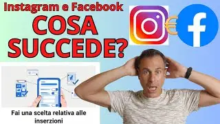 INSTAGRAM e FACEBOOK a PAGAMENTO! Cosa succede? Ecco cosa fare
