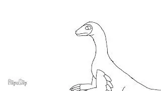 Therizinosaurus animation