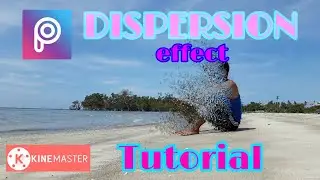 PicsArt Dispersion effect mobile edtiting
