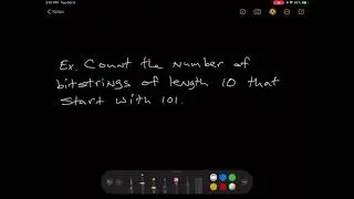 Counting Bitstrings Example 2