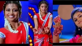Kayal Anandhi chubby navel show