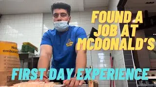 FIRST DAY AT MY NEW JOB AT MCDONALD'S! 🍟😰😂 #newjobs #newbrunswick #mcdonalds #piyushgera #canada