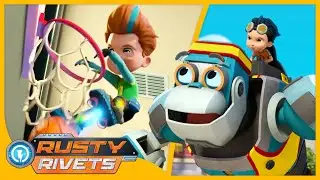 Frankie’s Super Shoes and MORE | Rusty Rivets Episodes | Cartoons for Kids