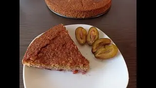 цельнозерновой пирог с фруктами за 2 минуты /Vollkornkuchen mit Obst /Thermomix