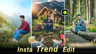 INSTAGRAM Trending CINEMATIC Photo Editing Tutorial ✨￼| Trending photo editing 2024