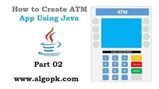 How to create atm machine in java using NetBeans IDE