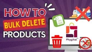 How To Bulk Remove or Delete Products From Store Catalogue | Phygital24 Admin Dashboard