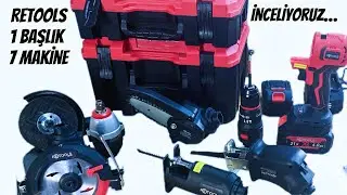 We are reviewing the RETOOLS Changing 7 Head Set…