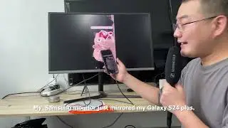 How to connect my Samsung 24 plus to my DisplayPort monitor?