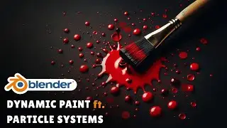 Blender Tutorial - Dynamic Paint meets Particle Systems