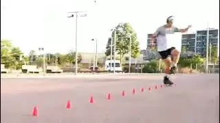 Giros a una pierna Slalom Combo