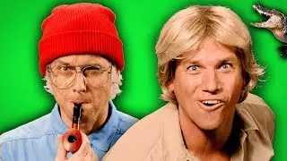 Jacques Cousteau vs Steve Irwin. ERB Behind the Scenes