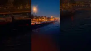 Франкфурт на Майне ночь / #shorts #short