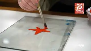 Мастер-класс - Монотипия масляными красками