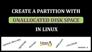 Add remaining free space of the disk to new partition in linux | Linux disk create in vgs and lvm