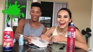 TENTATIVA DE FAZER SLIME, SERÁ QUE DEU CERTO?