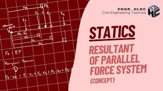 [CE Board Exam Review] Statics - Resultant of Parallel Force System (Part 1)